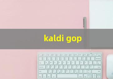 kaldi gop